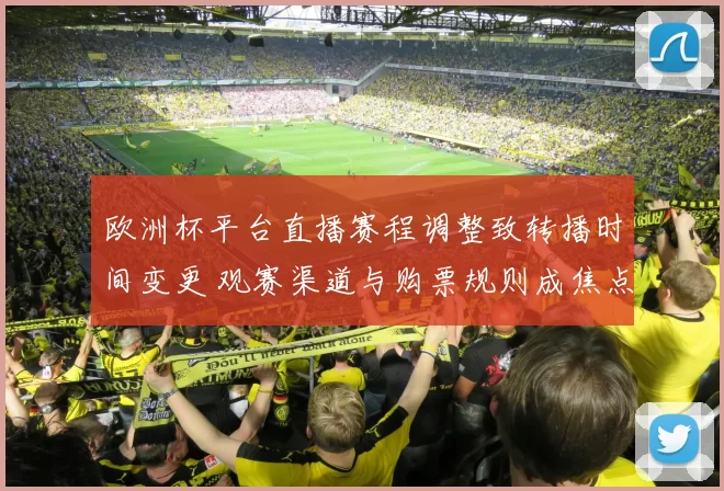 欧洲杯平台直播赛程调整致转播时间变更 观赛渠道与购票规则成焦点